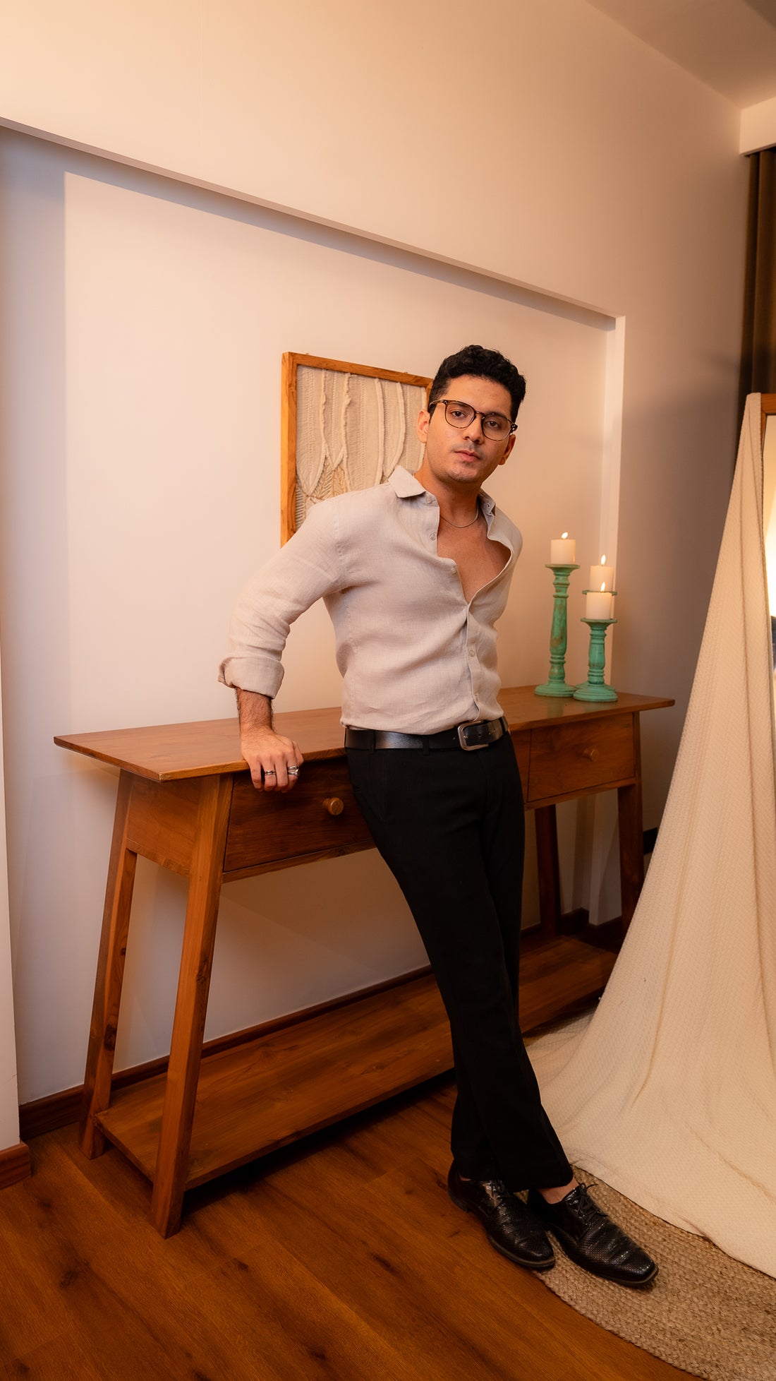 Sandstone Linen Shirt