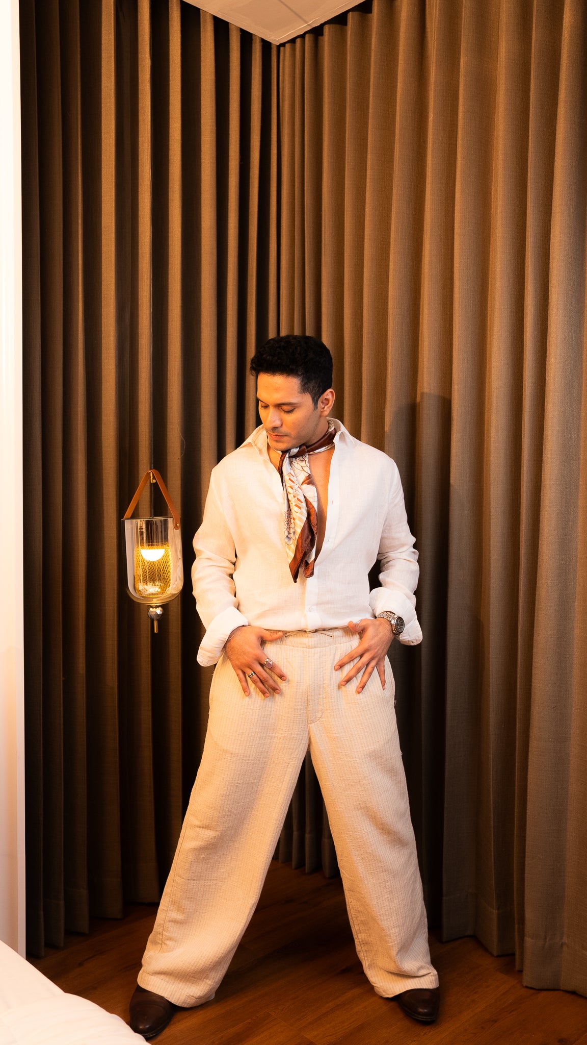 Classic White Linen Shirt
